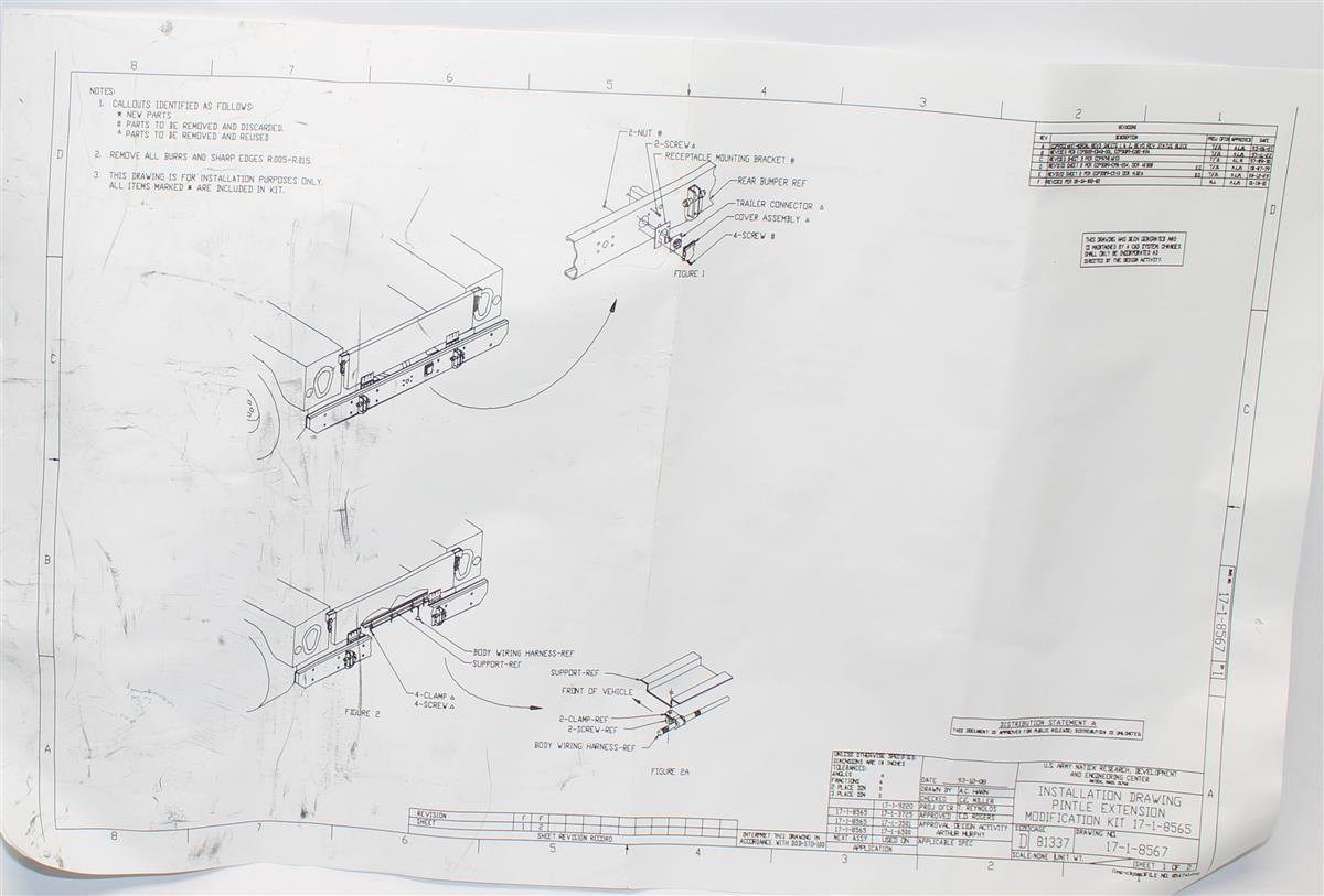 Pintle Extension Kit HMMWV